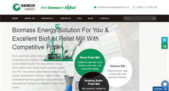 Desktop Screenshot of homemadepelletmill.com